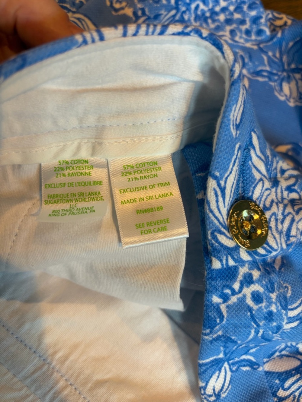 Lilly Pulitzer Scallop Hem Shorts - Picture 4 of 5